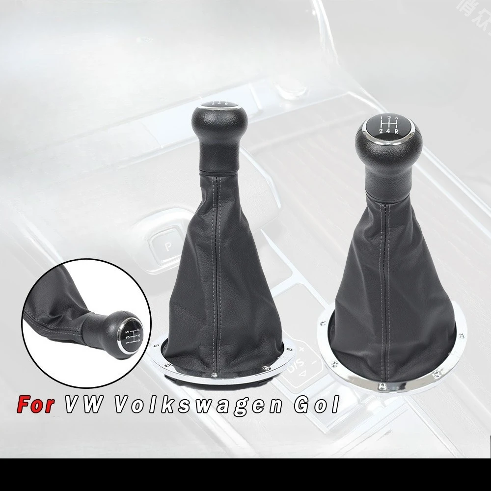 Para VW Gol Pointer Saveiro Parati 2005-2010: Manopla de Câmbio, Alavanca de Câmbio e Coifa de Câmbio - Acessórios Automotivos