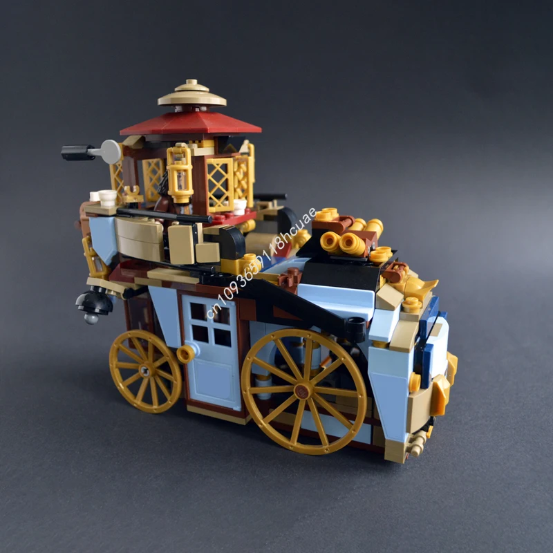 

387 шт. MOC Hagrid ́s Mobile Maisonette Harry, строительные блоки, рождественский подарок, практические образовательные, идеально подходящие для детских вечеринок