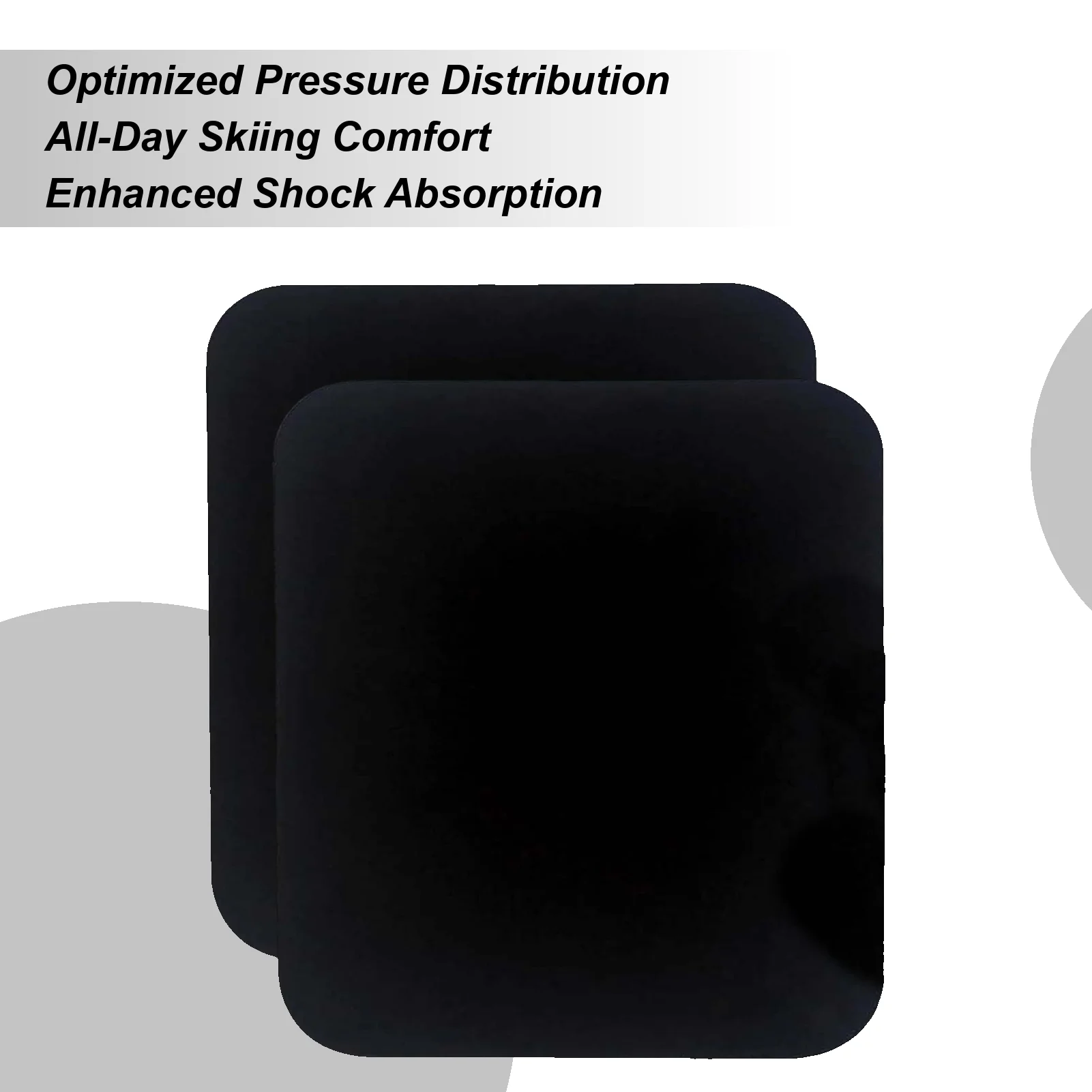 

Ski Shin Guards 2 Pieces Relief Protection Equipment Soft Shin Pads For Men Family Friends Enthusiast Sports Skiing Snowboard