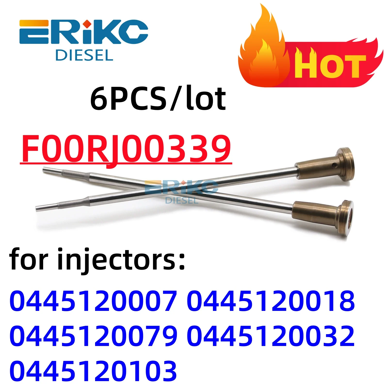 

F00RJ00339 Регулирующий клапан форсунки F00RJ00339 для инжектора 0445120007 0445120018 0445120079 0445120032 0445120103