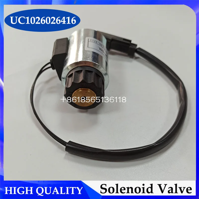 UC1026026416 Solenoid Valve Excavator WA430 WA320 WA380 Motor Solenoid