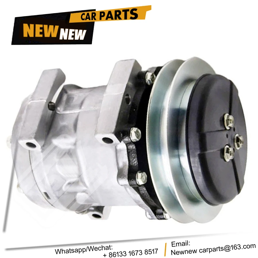

New AC Compressor for Komatsu Kobelco 423-S62-4330 1101367 57360 SD7H13 YX91V00002F2 TDK-R151310s 509-3991 PTAC57360 CM104104