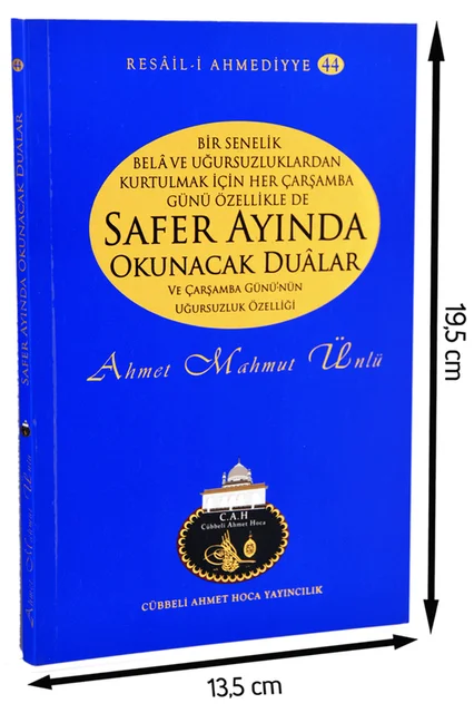 

The Book of Prayers to be Read in the Month of Cübbeli Ahmed Hodja Safer-1161