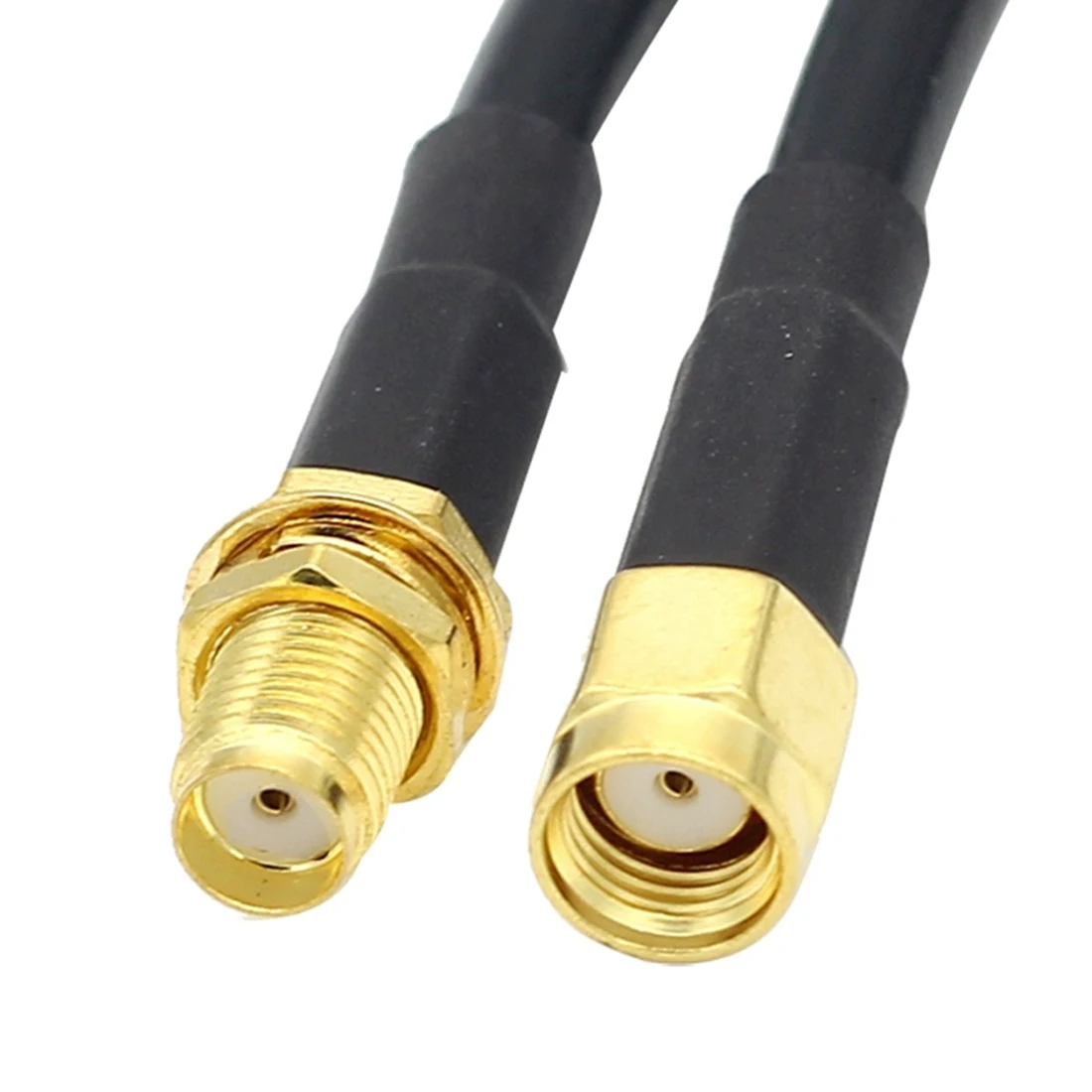 SMA  Female Jack Switch RP-SMA Male Plug RG58 Pigtail Cable 50cm 20