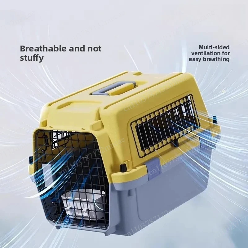 Cat and dog pet travel car, portable small pet kennel, car transport bag, small outdoor use