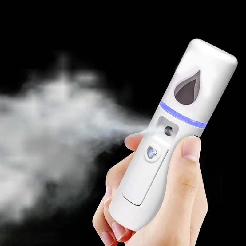 Nano Mist Facial Sprayer USB Humidifier Rechargeable Nebulizer Face Steamer Moisturizing Beauty Instruments Face Skin Care Tools