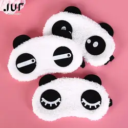 Cute Face White Panda Eye Mask Eyeshade Shading Sleep Mask Eye Cover Health Care 3 Styles Sleep Cotton Goggles Eye Mask