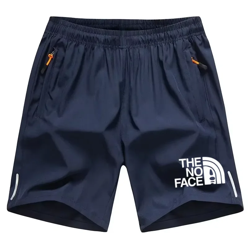 Summer Men Shorts Ice Silk Running Gym Sport Shorts Quick Dry Breathable Beach Short Pant Fitness Jogging Cool Casual Sportswear