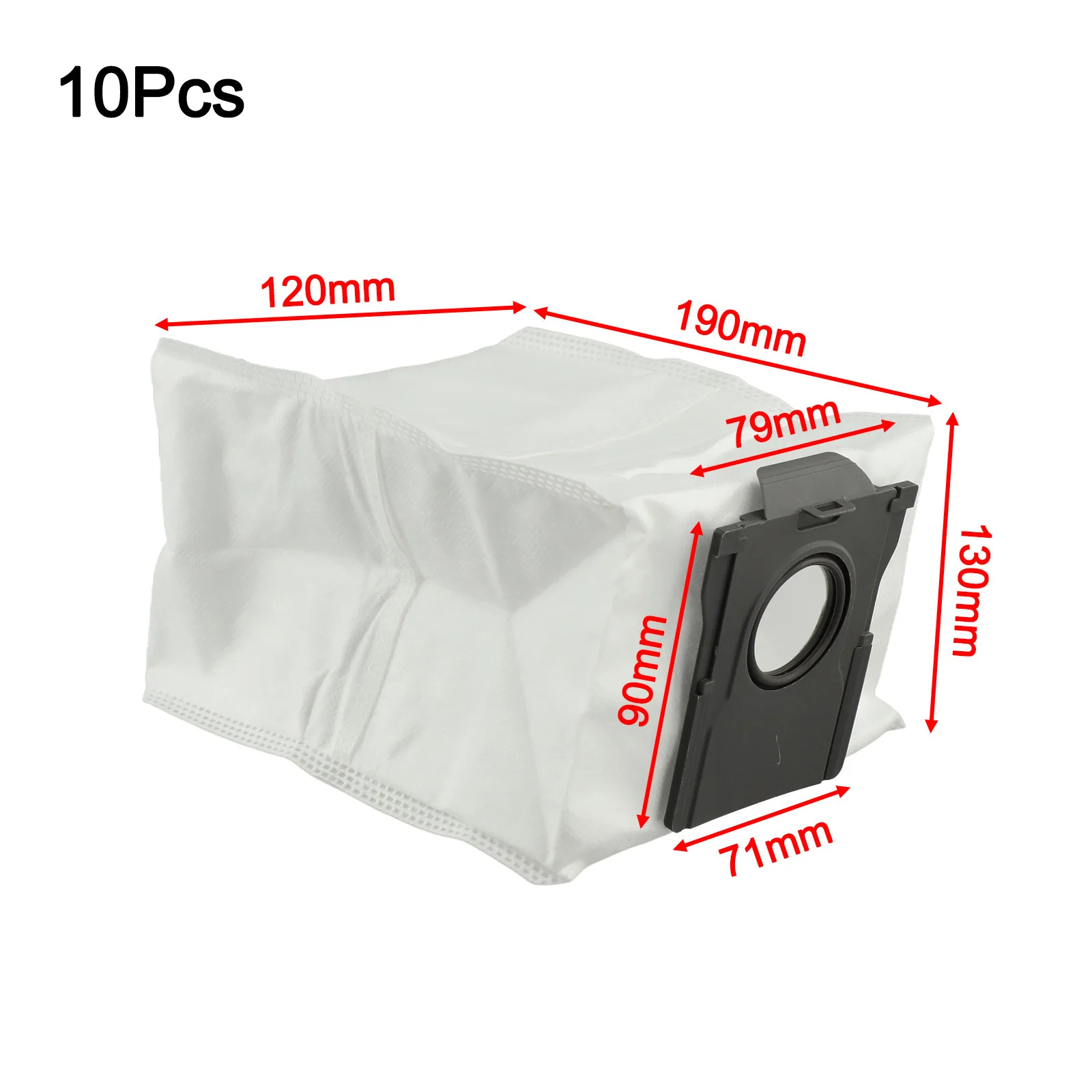 High Capacity Dust Bags Compatible with For MOVA P10 Pro For Ultra Robotic Vacuum Cleaner Sturdy and Reliable Accessories