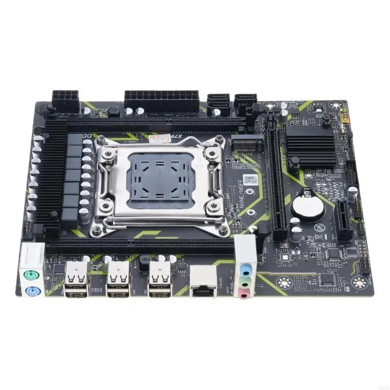 

900F X79 2xDDR3 6x USB2.0 2xUSB3.0 SATA3.0 NVME PCIE X16 Computer Motherboards