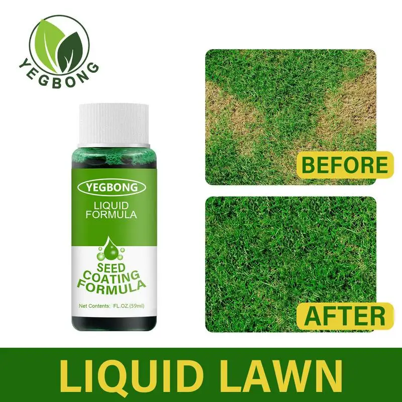 59ml Green Grass Spray Grass Liquid Lawn Paint Max Strength Green Grass Lawn Spray Repair Green Lawn Spray Lawn Grass Shots