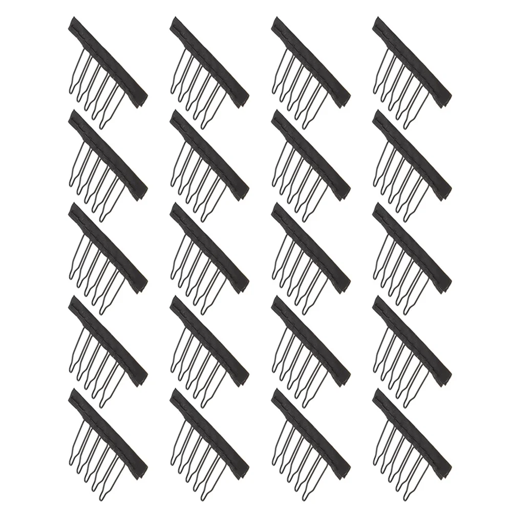 20 قطعة مقاطع الصلب مسننة صغيرة مخلب إكسسوارات الشعر لملحقات التصميم الباروكات مقاطع كليب ل الباروكات مشبك مخلب صغير