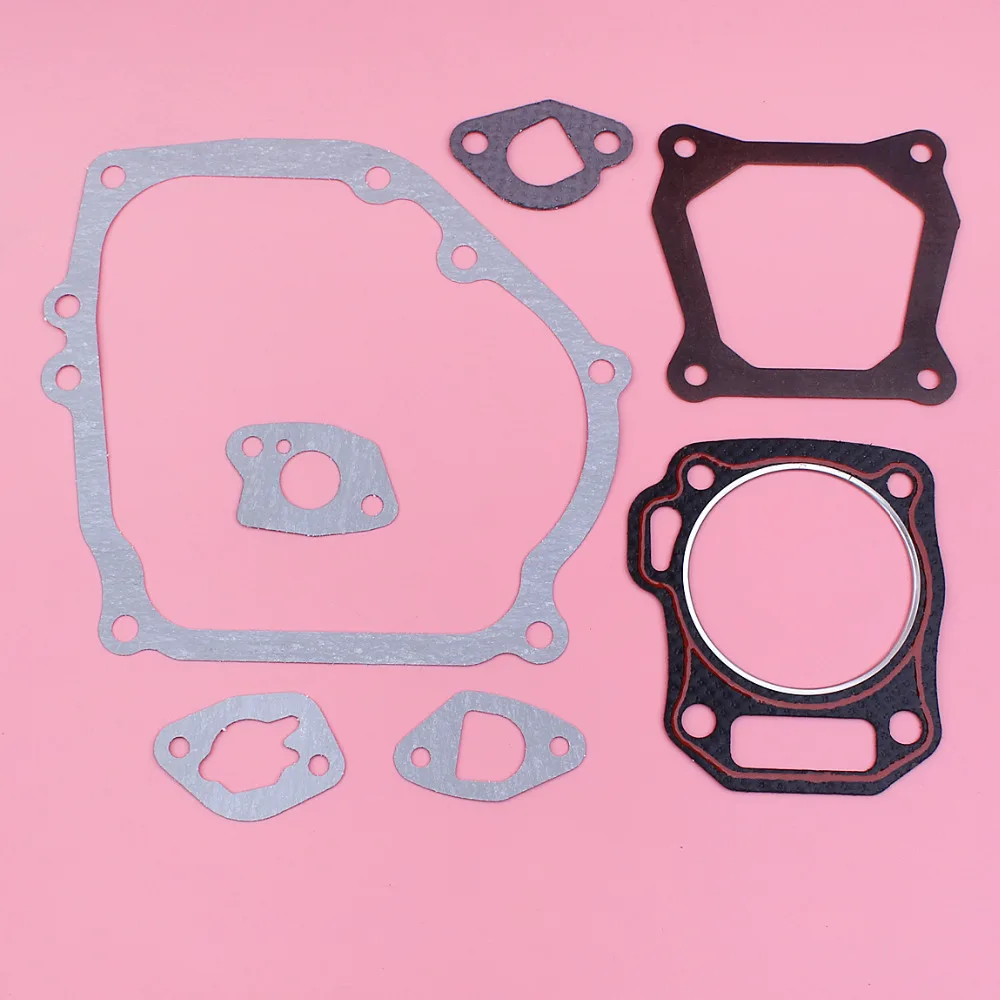 Crankcase Cylinder Valve Head Carburetor Intake Gasket Set For Honda GX160 GX200 168F 170F Gas Engine Motor Part 70.5mm