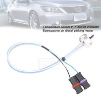 Temperature Sensor PT1000 For Air Diesel Parking Heater Sensor 3Line Double Head Sensor For Eberspacher Webasto D2 D4 2KW 5KW