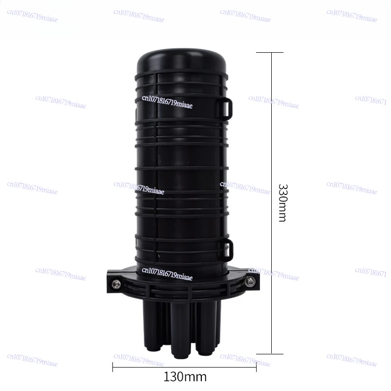 

Heat Shrinkable Type 72 Core Mini Dome Vertical Type Fiber Optic Fusion Splice Enclosure1 in 3 Out