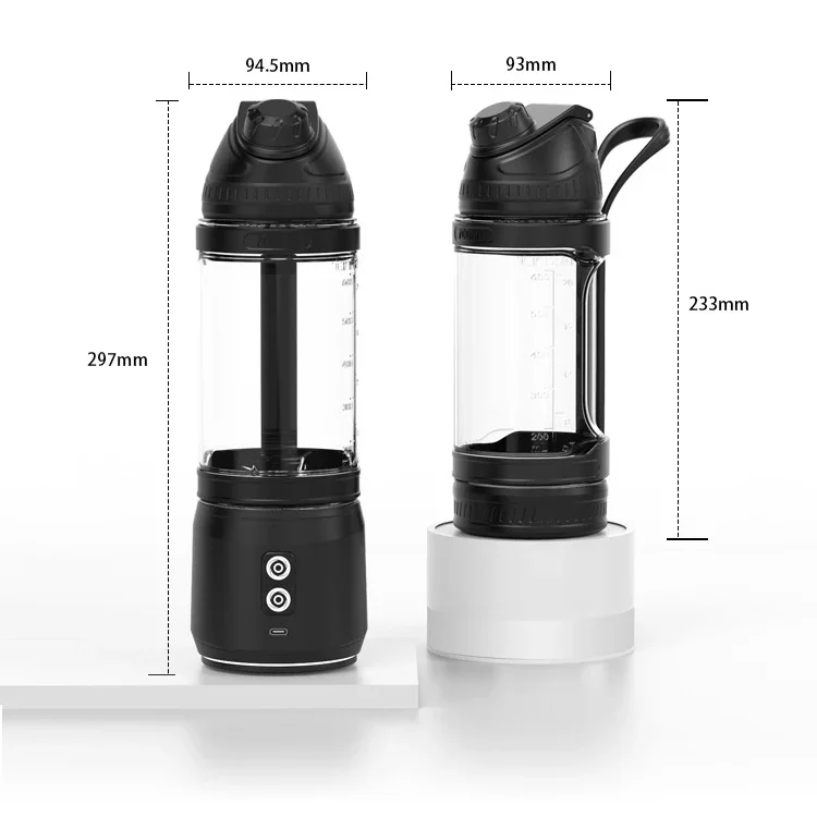 700ml USB Rechargeable Portable Juicer Smart Drinkware Personal Protein Shake Cup On-The-Go Ice-Crushing Smoothie Blender