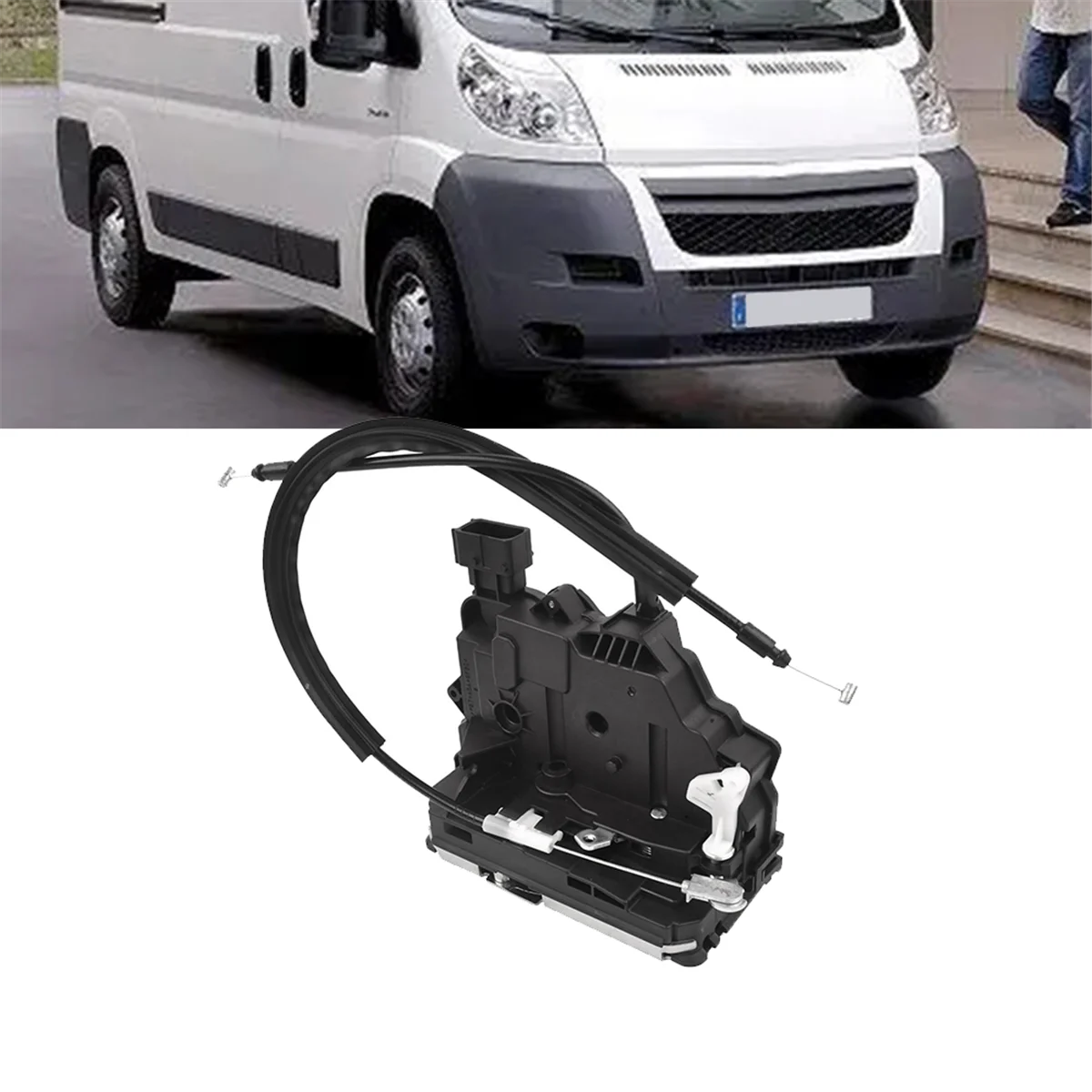 Mechanizm zamka tylnych drzwi bagażnika 139- 3796080   Dla Fiat Ducato Citroen Peugeot 2006-on siłownik zatrzasku tylnej klapy 1633561880