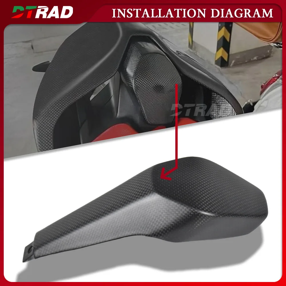 For DUCATI Panigale V4 S V4S V4R V2 PanigaleV2 Carbon Fiber Rear Seat Hump Cover Fairing Kit motorcycle Ornamental Accessories