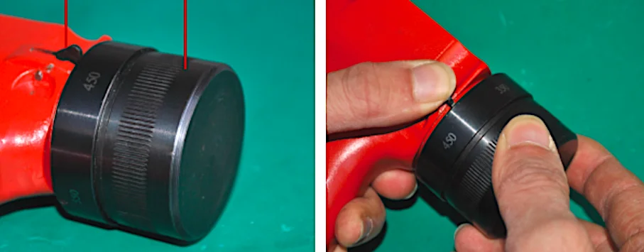 TY15355 تدريبات الهواء المتغيرة السرعة 1/2 بوصة لبناء السفن وتصنيع الأنابيب وتصنيع معدات النقل واللحام #2