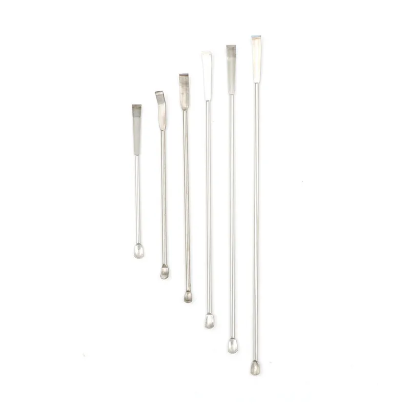1pcs Stainless Steel Lab Micro Spatula Medicine Spoon Scoop Shovel Pharmacy Healthy 10-22cm
