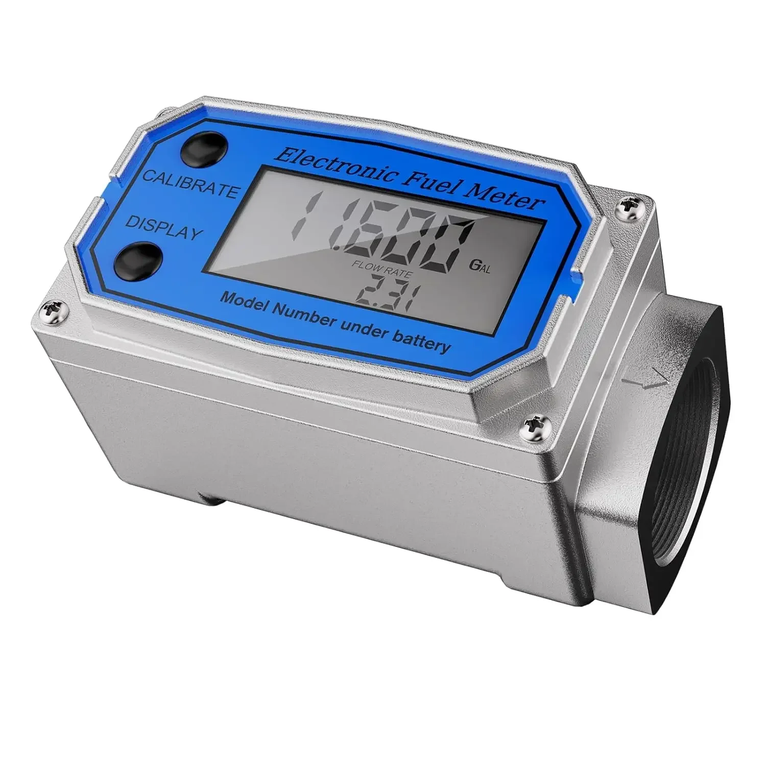 

Turbine Flow Meter 1 Inch Digital Aluminum Engineered Fuel Meter Digital Gas Meter Industry for Petrol Kerosene Methanol Water