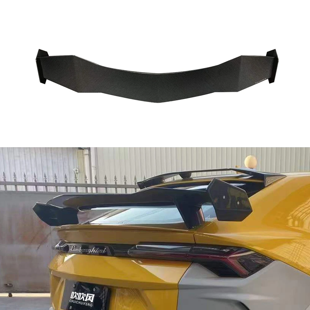 Rear Spoiler Trunk Wing for Lamborghini URUS GT Style Dry Carbon Fiber Spoiler Plate Tail Accessories Body Kits