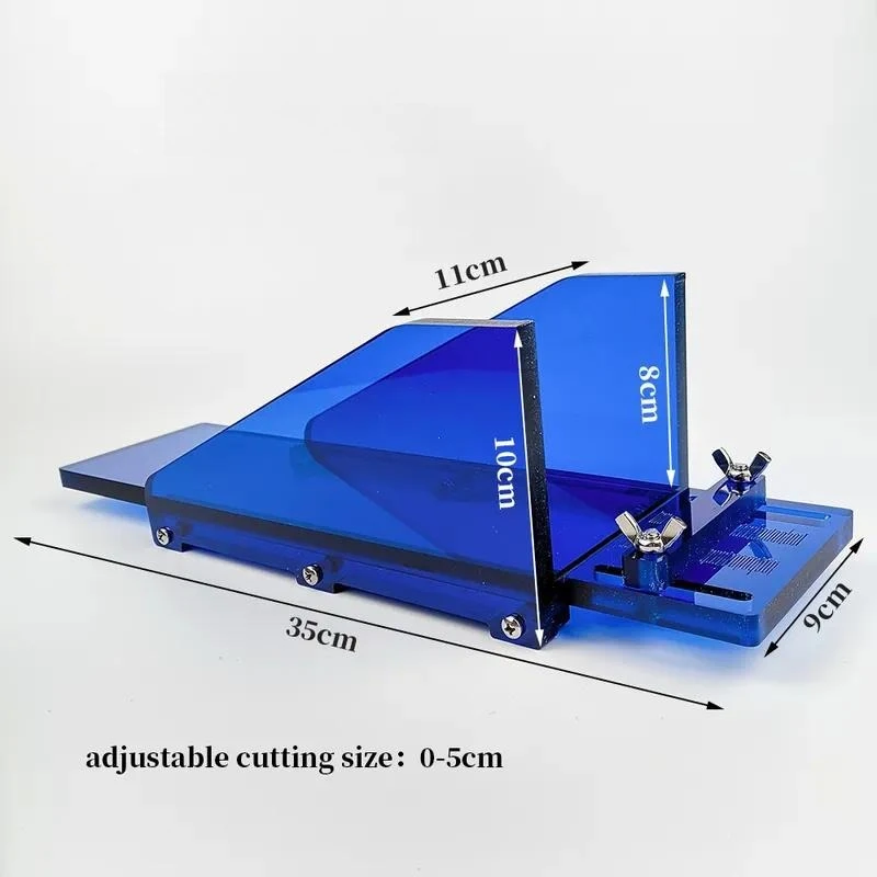 for Acrylic Handmade Soap Cutter Wire Trimmer with Size Scale Cutting Table