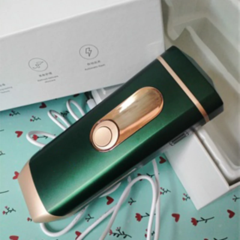IPL Hair Removal Epilator with Cooling System Ice Laser Epilator 9999XX Flashes Home Use Painless Hair Removal