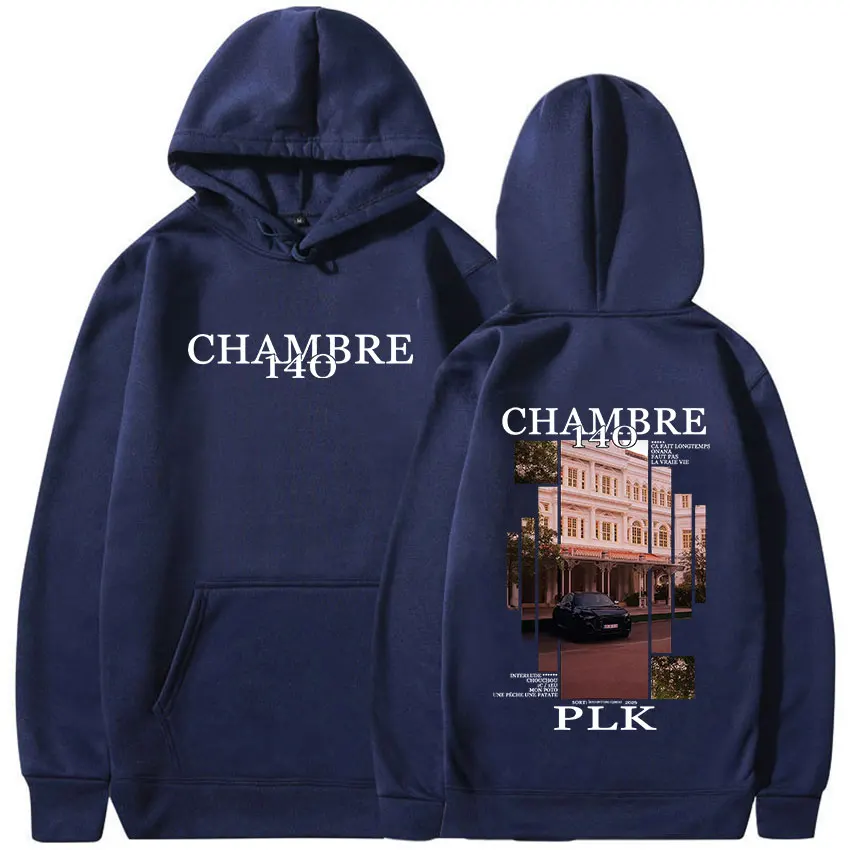 Rapper Plk CHAMBRE 140 Pt3 Tour 2025 Graphic Hoodie Men Women High Quality Fashion Long Sleeve Oversized Sweatshirts Streetwear