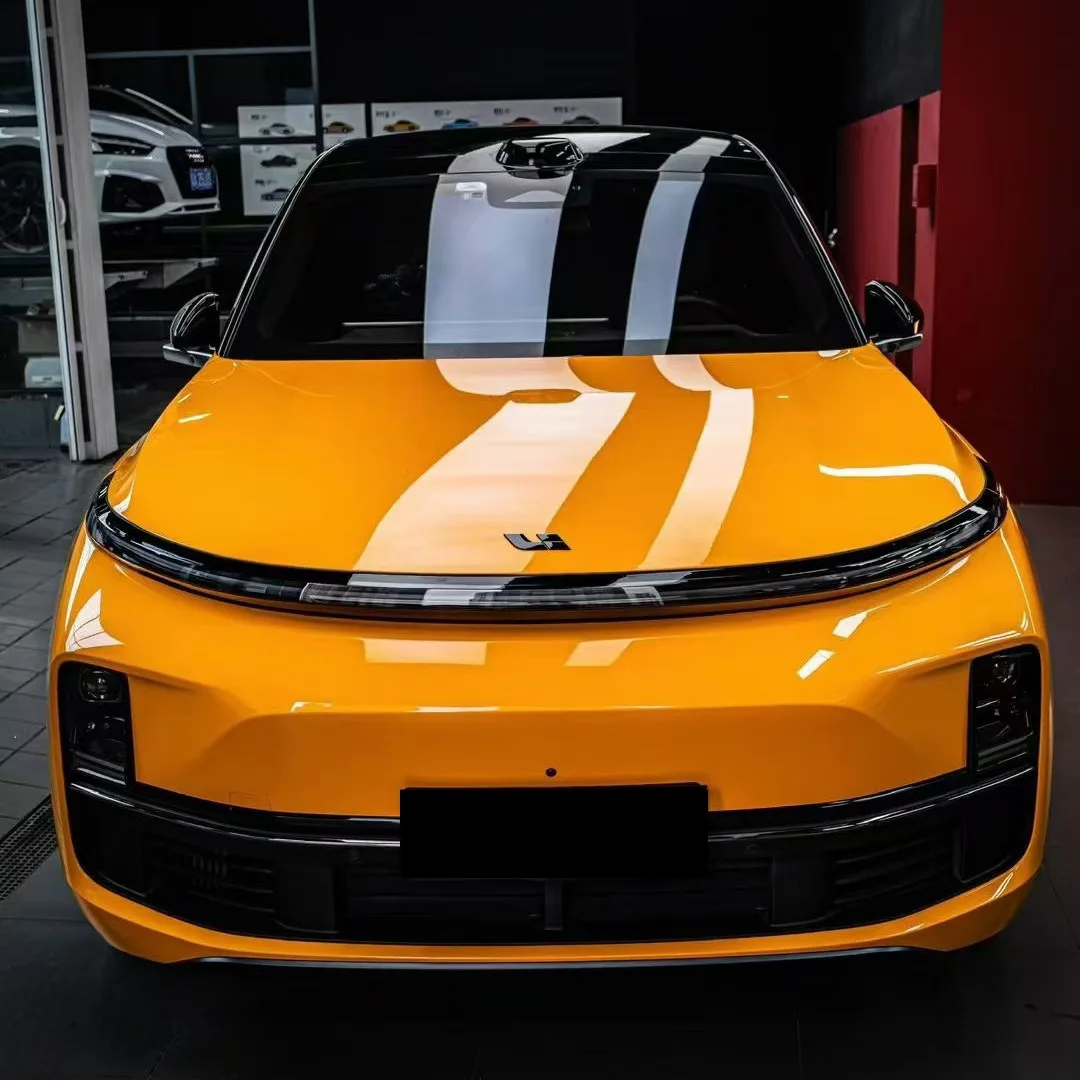 

pet McLaren Orange Full Car Wrap Vinyl PVC PET Auto Body Sticker Color Changing Film Roll Paint Protection 1.52X18M