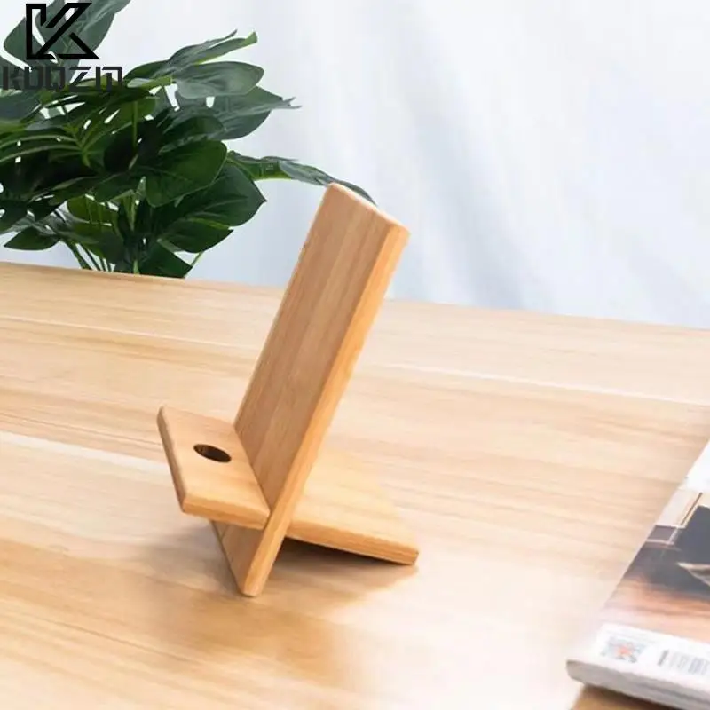 

Портативная деревянная подставка для телефона, подставка для мобильного смартфона для планшета, настольная подставка для телефона