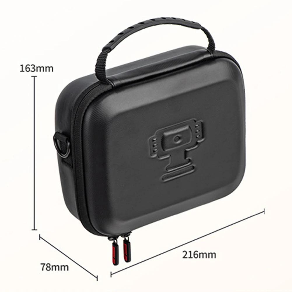 Компактный ударопрочный водонепроницаемый кейс для DJI Osmo Pocket 3 с отсеками для аксессуаров и организованной системой хранения