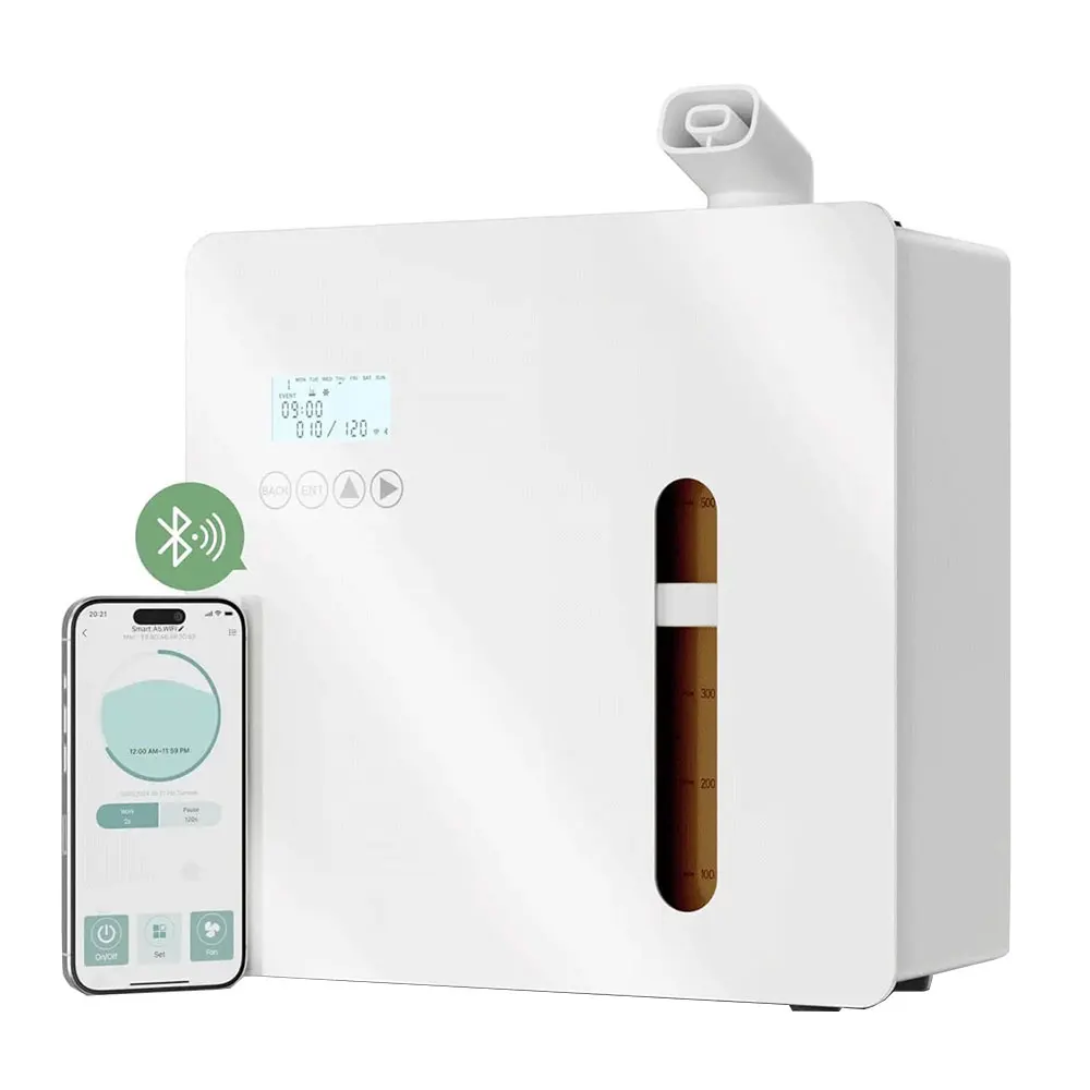 

Умный ароматический диффузор, Wi-Fi, Bluetooth-управление, безводный диффузор эфирных масел, система HVAC, ароматическая машина, электрический запах для дома