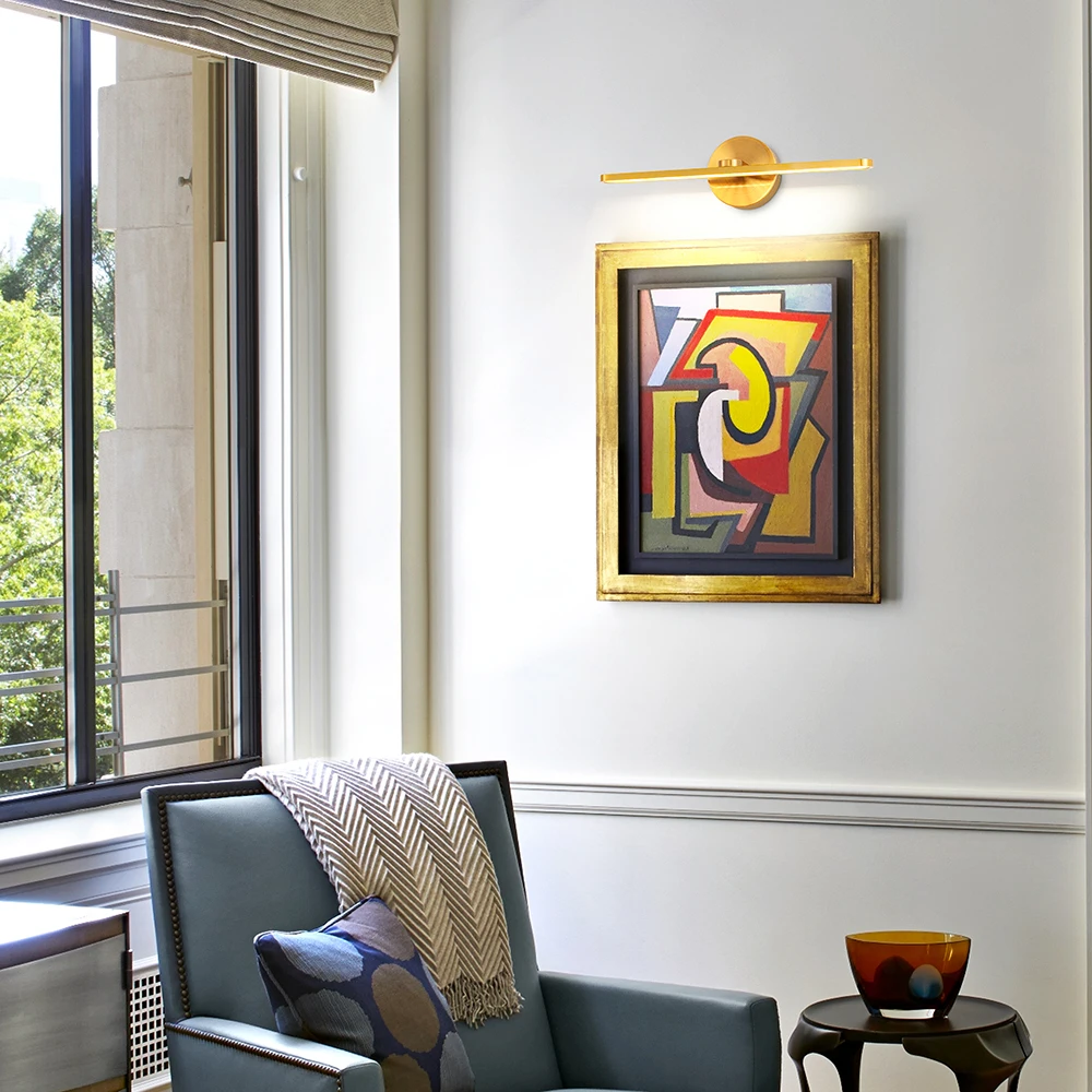 Mantolite Aluminium Modern Design LED Bathroom Vanity Wall Light 12W Home Decor Mirror Wall Lamp Indoor Wall Mount Light Fixture