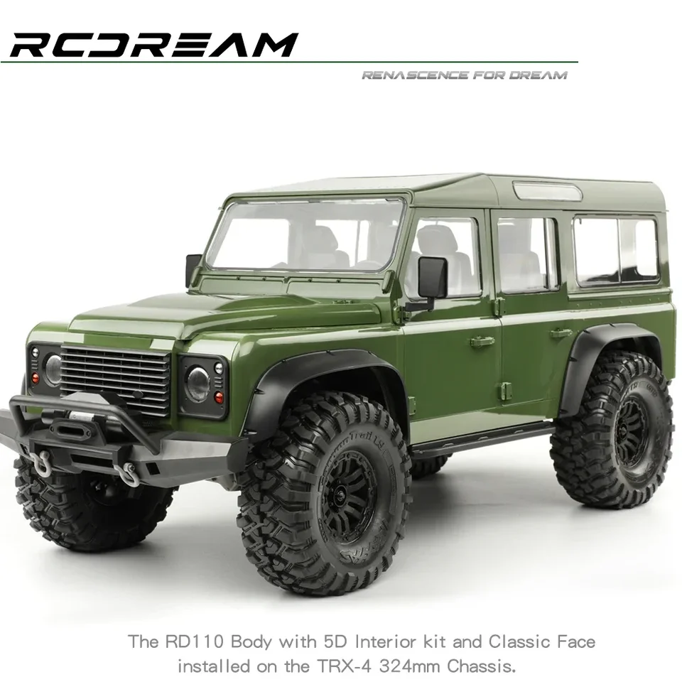 RCDream 1/10 Wild-Defender RD110 Hard Body 324mm wheelbase 5-Door