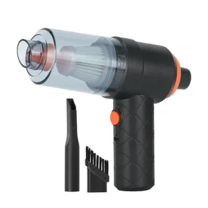 مكنسة كهربائية محمولة صغيرة لاسلكية للسيارة آلة تنظيف قوية أفضل 12 مكنسة كهربائية لتنظيف الأريكة - No5