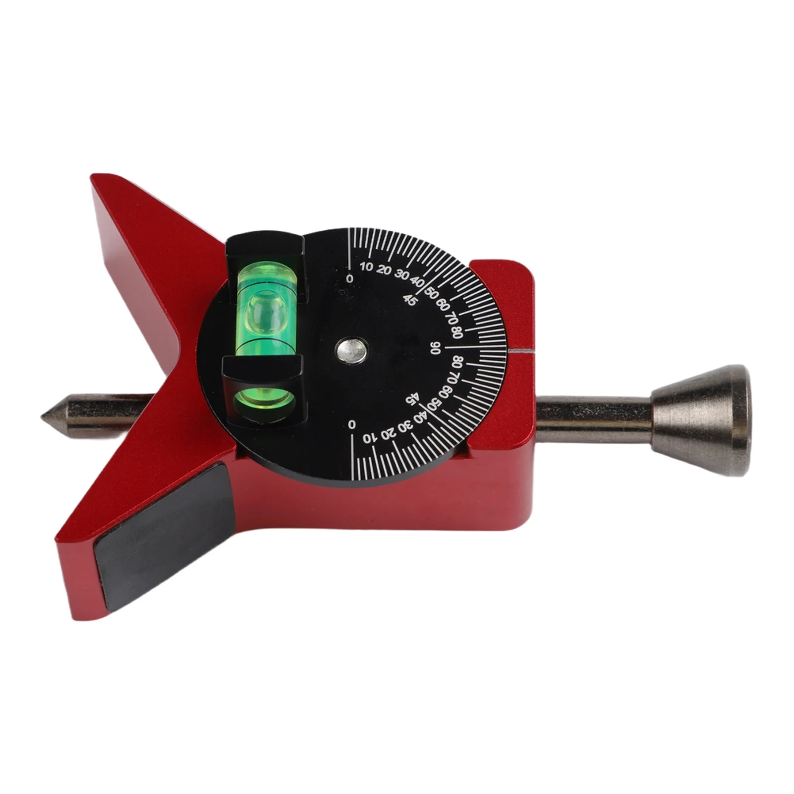 Magnetic Base Pipe Center Locator For Job Site Bubble Level Marking Tool Pipe Locator Compact Lightweight Hands-free Operation