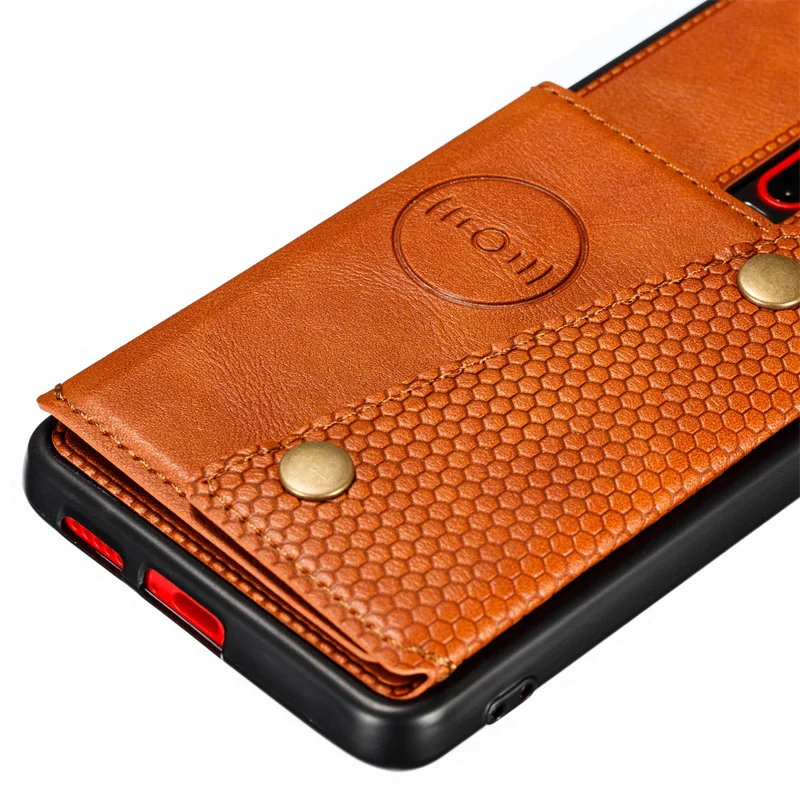 PU Leather Wallet Phone Case For Xiaomi Mi 9T Car Magnetic Multi Card Slot Holder Phone Cover for Xiomi Mi 9T Pro Mi9T Pro 9TPro