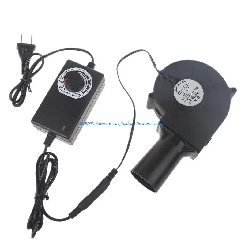 

367D 12V for DC Dual Ball Bearing Brushless Radiator Blower Cooling Fan 97x95x33mm for DIY 3D Printer Extruder Humidifier