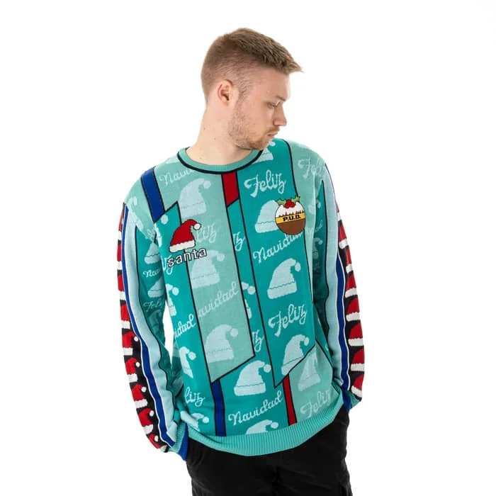New Brazilian Classic Jersey Christmas-style Ugly Sweater Fan Merchandise Hoodie Men's Party Party Warm Top