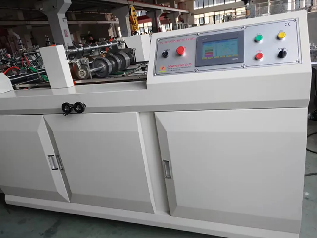 Automatic Fast Food Tray Box Forming Machine Carton Erecting High Speed 180pcs/min Food Packaging Sale Support Custom