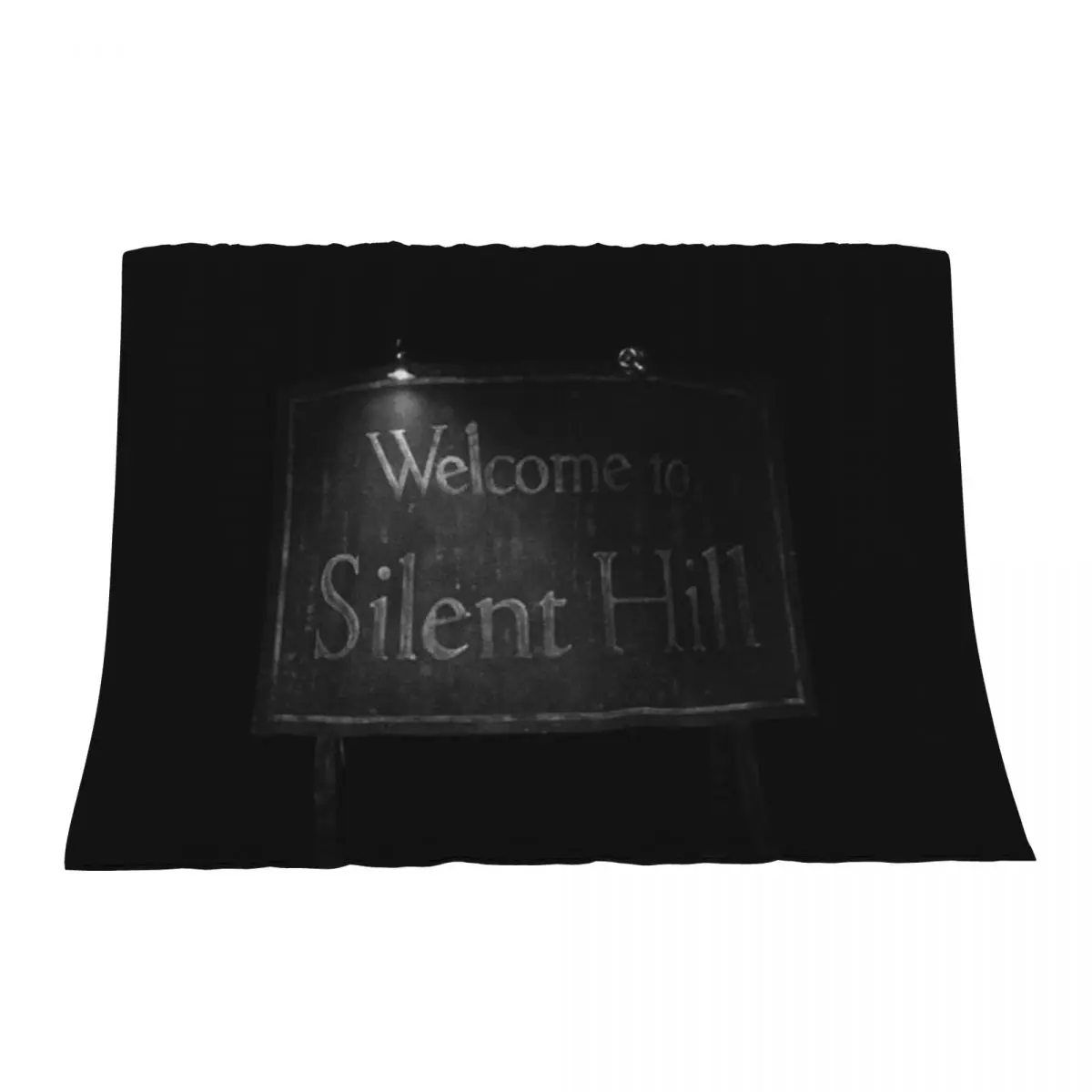 

Welcome to Silent Hill Throw Blanket halloween Thins Bed Plaid on the sofa Blankets