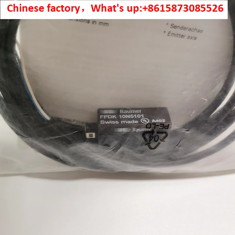 Baumer's diffuse reflectance sensor model FPDK 10N5101