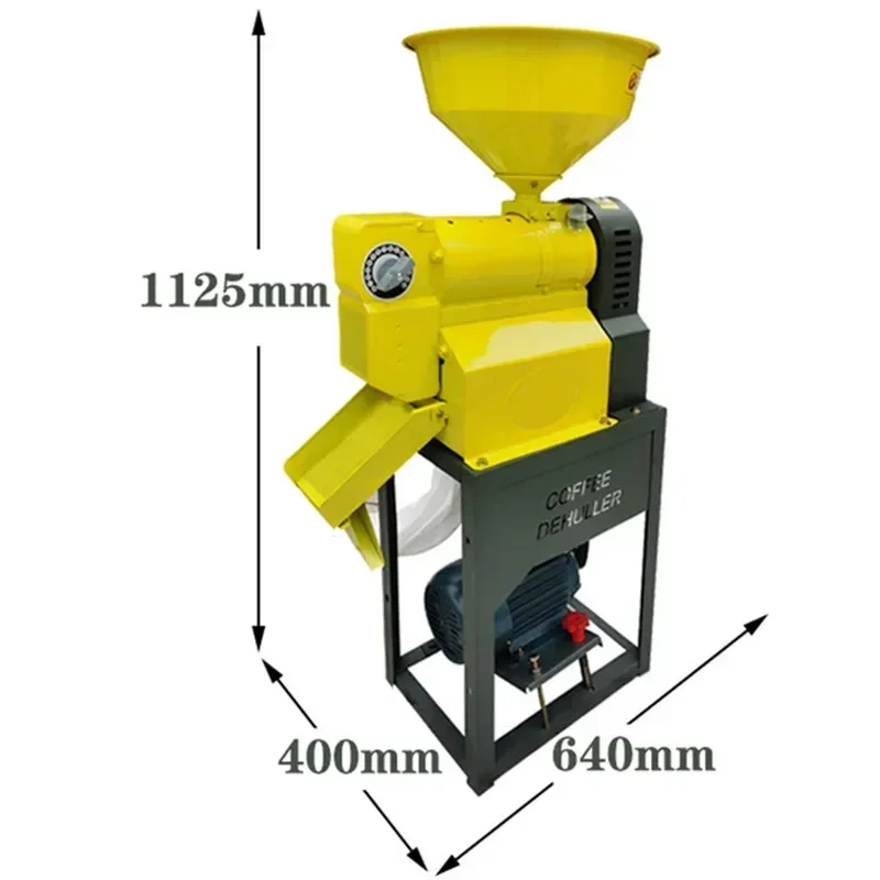 Automatic Sheller Shelling Equipment, Professional Technology, Coffee Bean Outer Husk Remover, Removing Machine