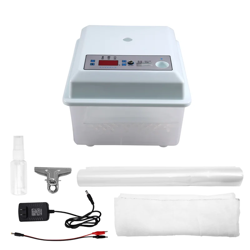 A96K-Farm Hatchery Incubator Turner Bird Quail Brooder Egg Hatchers Egg Incubator Automatic Eggs Incubator US Plug