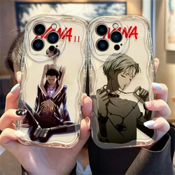 NANA Oosaki Nana Cover For Apple iPhone 15 14 13 12 11 Pro X XR XS Max Plus 8 7 Plus SE Wave Oil Phone Case