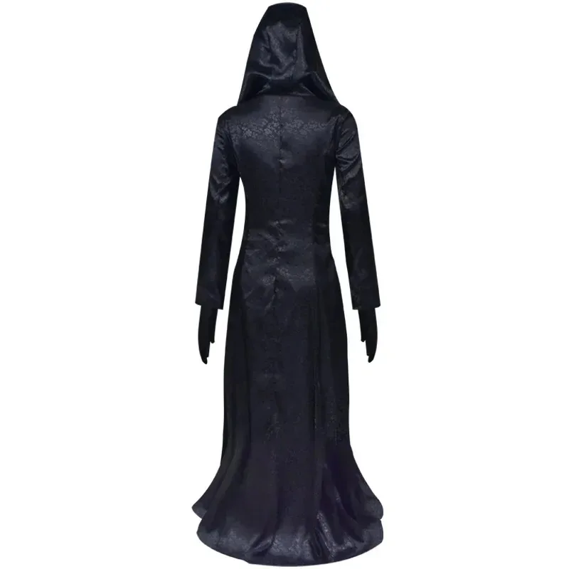 N5O5 Anime Bela Cassandra Daniela Cosplay disfraz juego Biohazard Lady Dimitrescu señora vestido vampiro collar tatuaje broche N5O