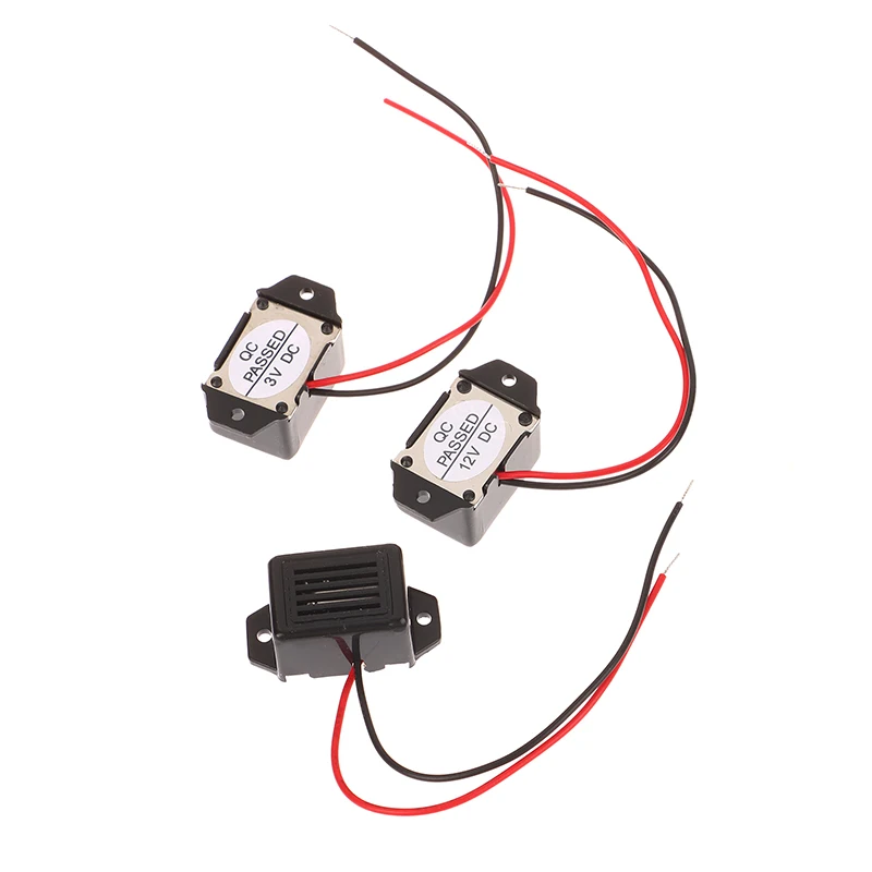 Mini Electronic Alarm Buzzer 2315 Active Mechanical 3V 6V 9V 12V 85dB - Compact Size For Security And Alarm Systems