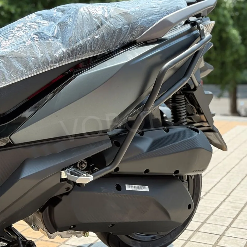 ل SYM Cruisym 250 دراجة نارية المصد الأمامي والخلفي حماية سميكة الجسم مكافحة قطرة بار تعديل الملحقات Cruisym250 #3