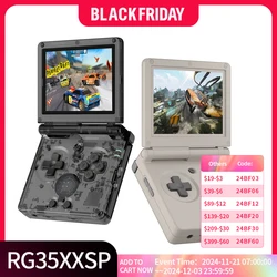 Anbernic rg35xxsp retro flip console de jogos portátil 3.5 